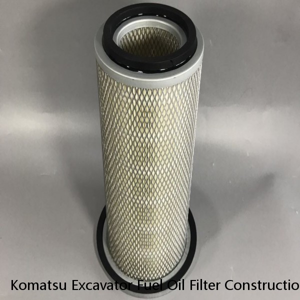 Komatsu Excavator Fuel Oil Filter Construction Machinery Components For Excavator Model PC60-7/8 PC130-7/8