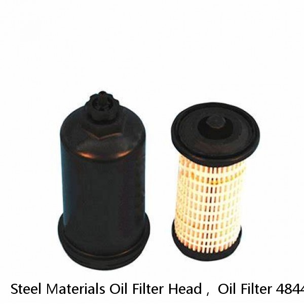Steel Materials Oil Filter Head ,  Oil Filter 484495 4622562 For ZAX120-6 ZAX240-3