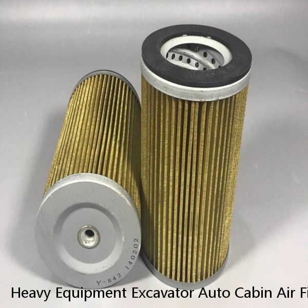 Heavy Equipment Excavator Auto Cabin Air Filters , Ac Pollen Filter E312B HD1430 SH200A3 PC55 PC56-7