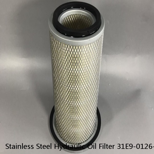 Stainless Steel Hydraulic Oil Filter 31E9-0126-A Spiral Central Tube Enhanced Support Strength Strong Sealing #1 image