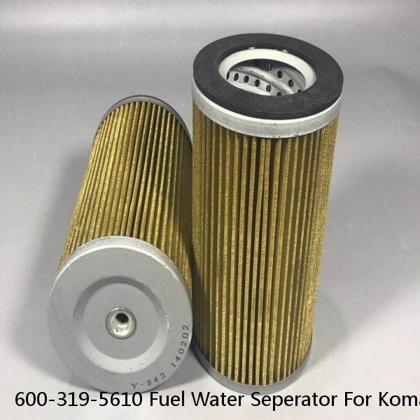 600-319-5610 Fuel Water Seperator For Komatsu Excavator #1 image